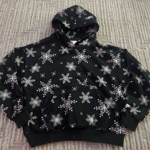 Fabletics Black and White Patterned Hoodie